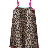 F**K Kids Copricostume Fantasia Leopardato per Bambine