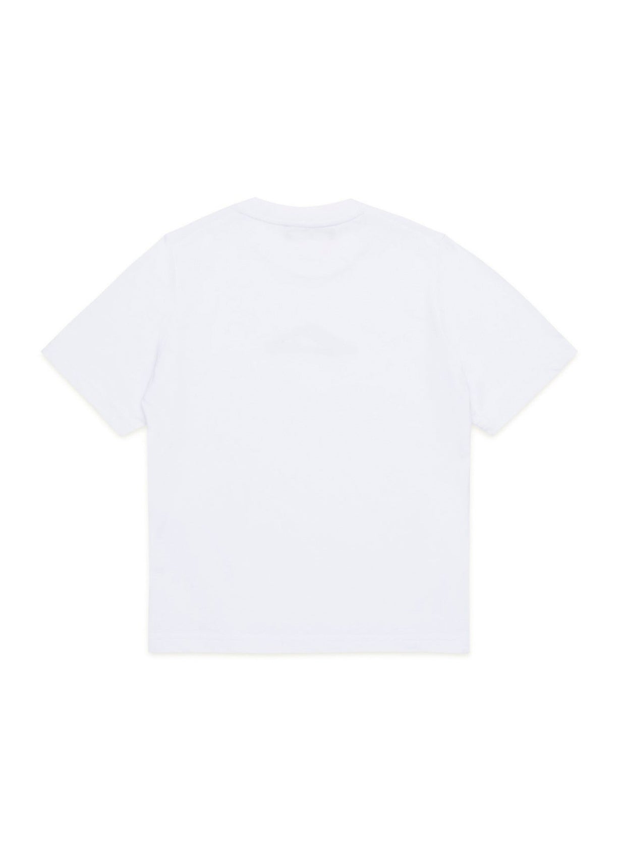 Dsquared2 Kids T-shirt Bianca con Stampa ICON per Bambini (retro)