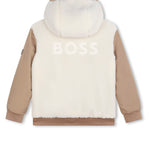 Boss Kids Giubbino Reversibile Biscotto per Bambini (retro)