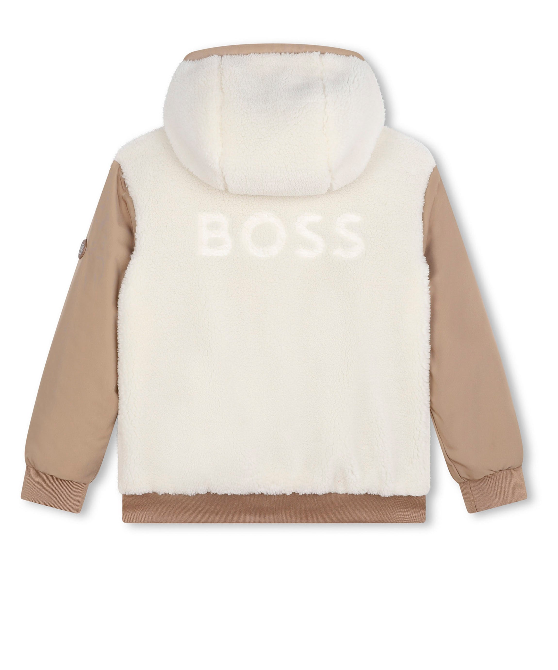 Boss Kids Giubbino Reversibile Biscotto per Bambini (retro)