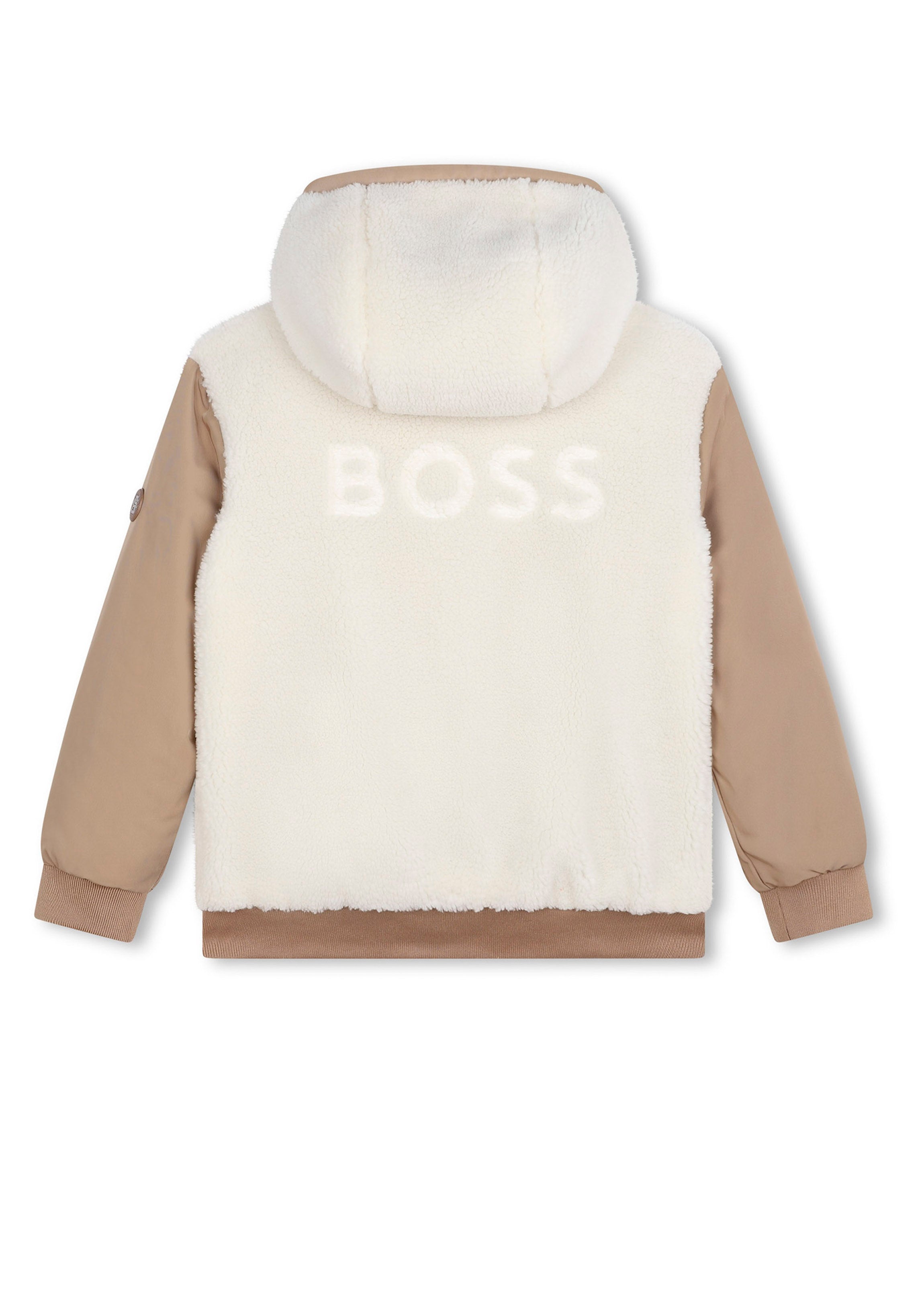 Boss Kids Giubbino Reversibile Biscotto per Bambini (retro)