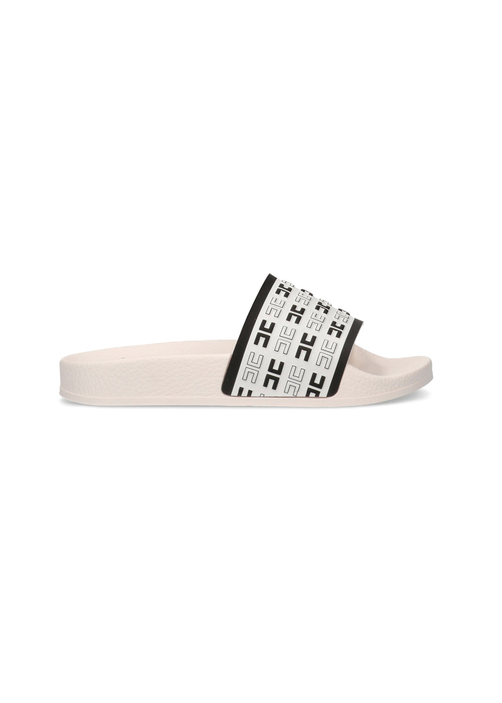 Elisabetta Franchi My Little Girl Butter/Black Slipper for Girls