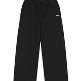 MSGM Kids Pantalone Nero con Logo per Bambini
