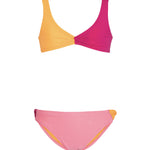 F**K Kids Costume Rosa e Arancione per Bambine