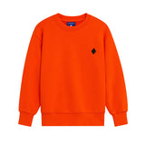 Marcelo Burlon County Of Milan Kids Felpa Girocollo Orange Unisex per Bambin