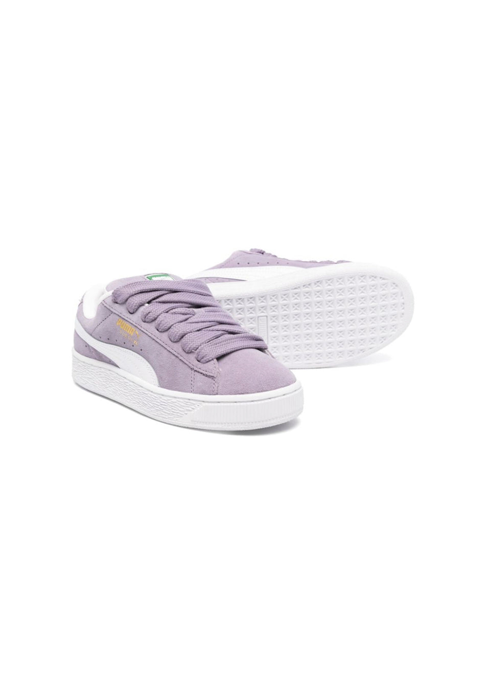 Puma Kids Suede XL Lilla/Bianco per Bambine (dettaglio)