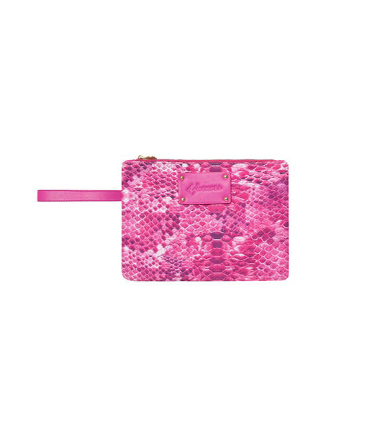 4GIVENESS Pochette Fantasia Rainbow Boa Fucsia