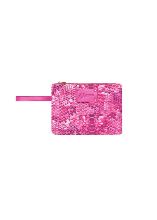 4GIVENESS Pochette Fantasia Rainbow Boa Fucsia