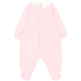Moschino Kids Set Nascita Rosa con Tutina, Cappellino e Bavaglino con Stampa Teddy Bear Unisex