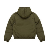 Blauer Kids Giacca Imbottita con Cappuccio Verde Oliva per Bambini