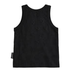 Philipp Plein Kids Canotta Nero All-Over per Bambine