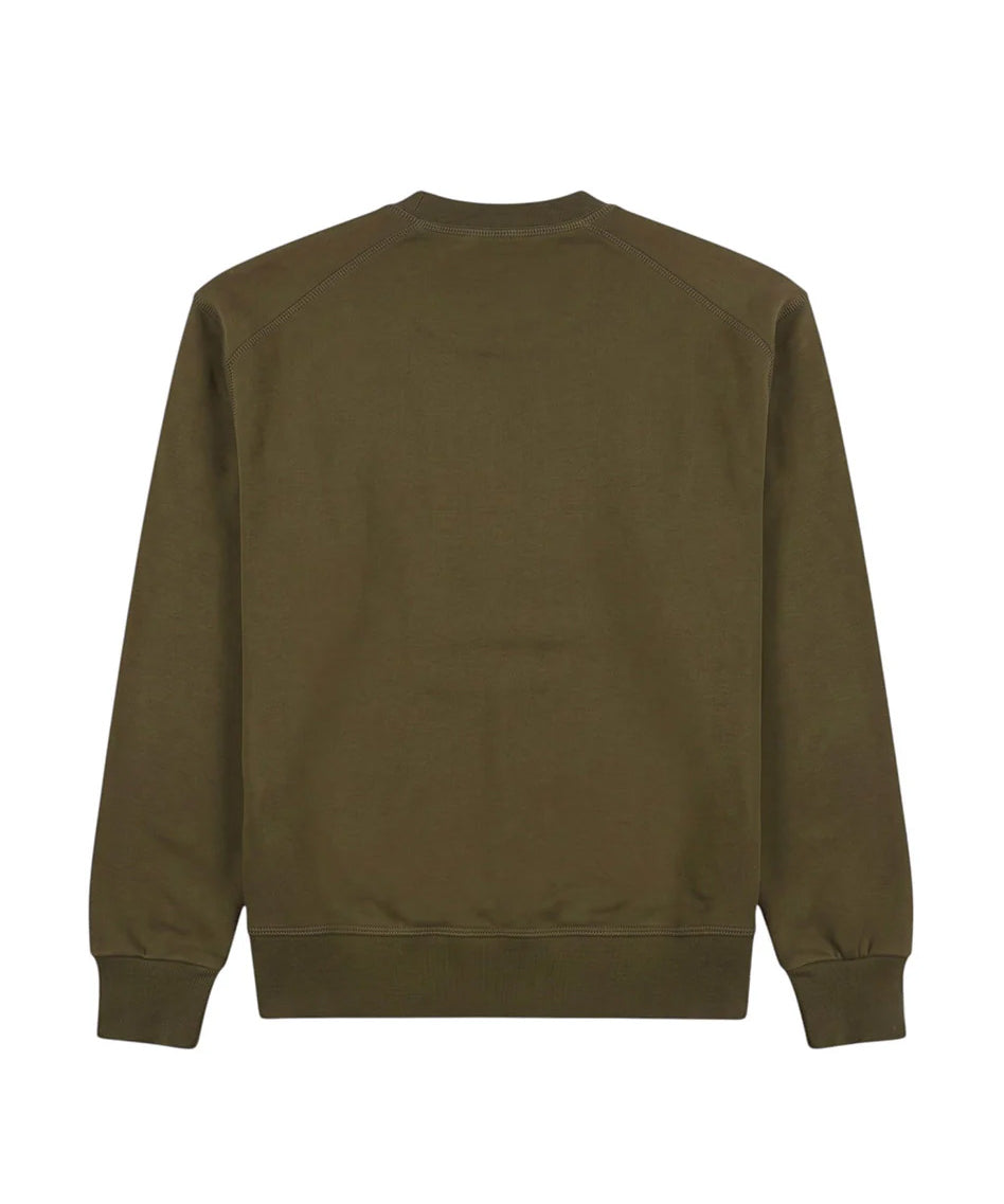 Dsquared2 Kids Felpa Verde Scuro con Logo per Bambini
