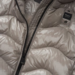 Blauer Kids Giubbino Grigio Lucido con Collo Alto per Bambine (dettaglio)