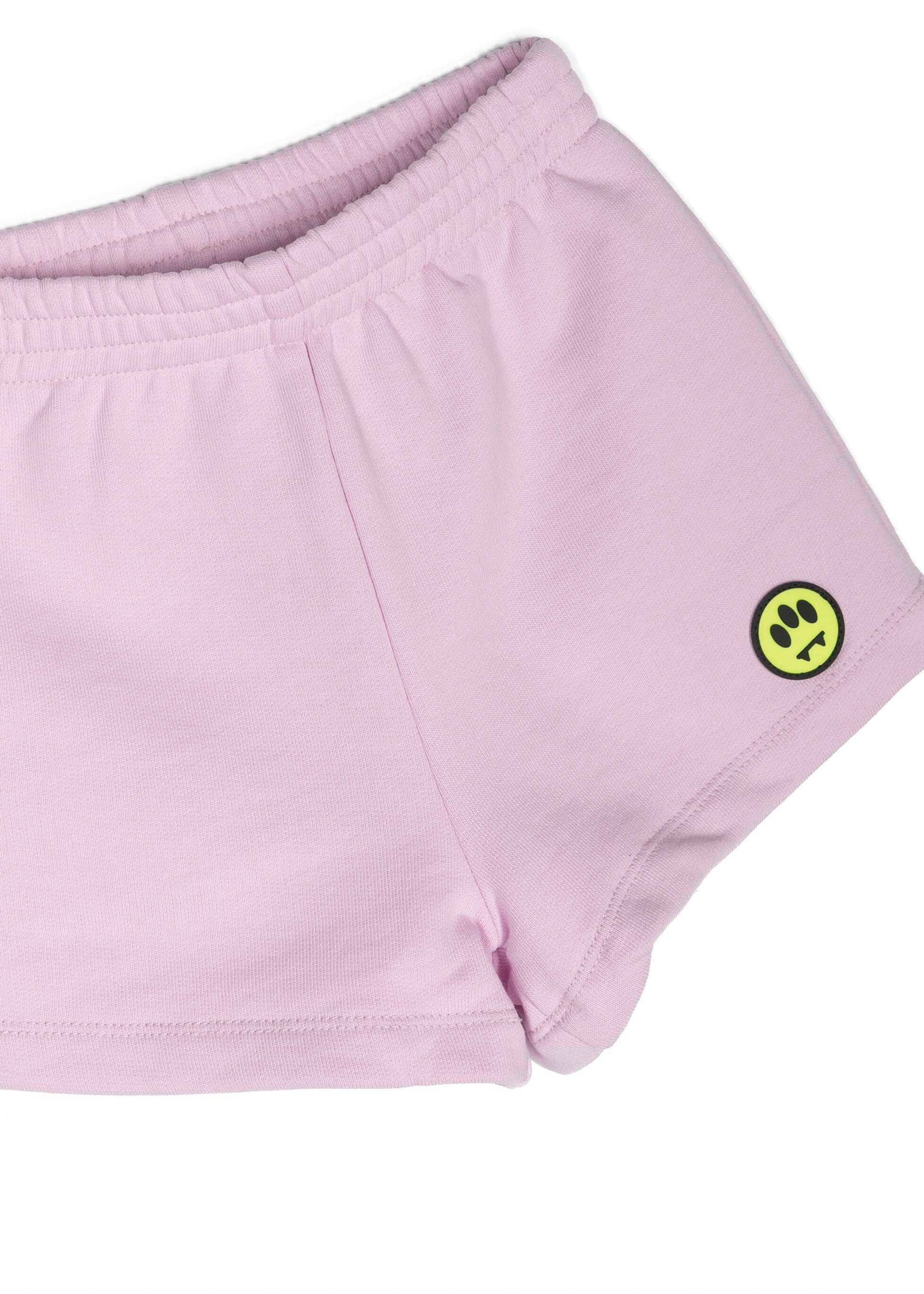 Barrow Kids Completo T-shirt e Short Bianco/Rosa per Neonate