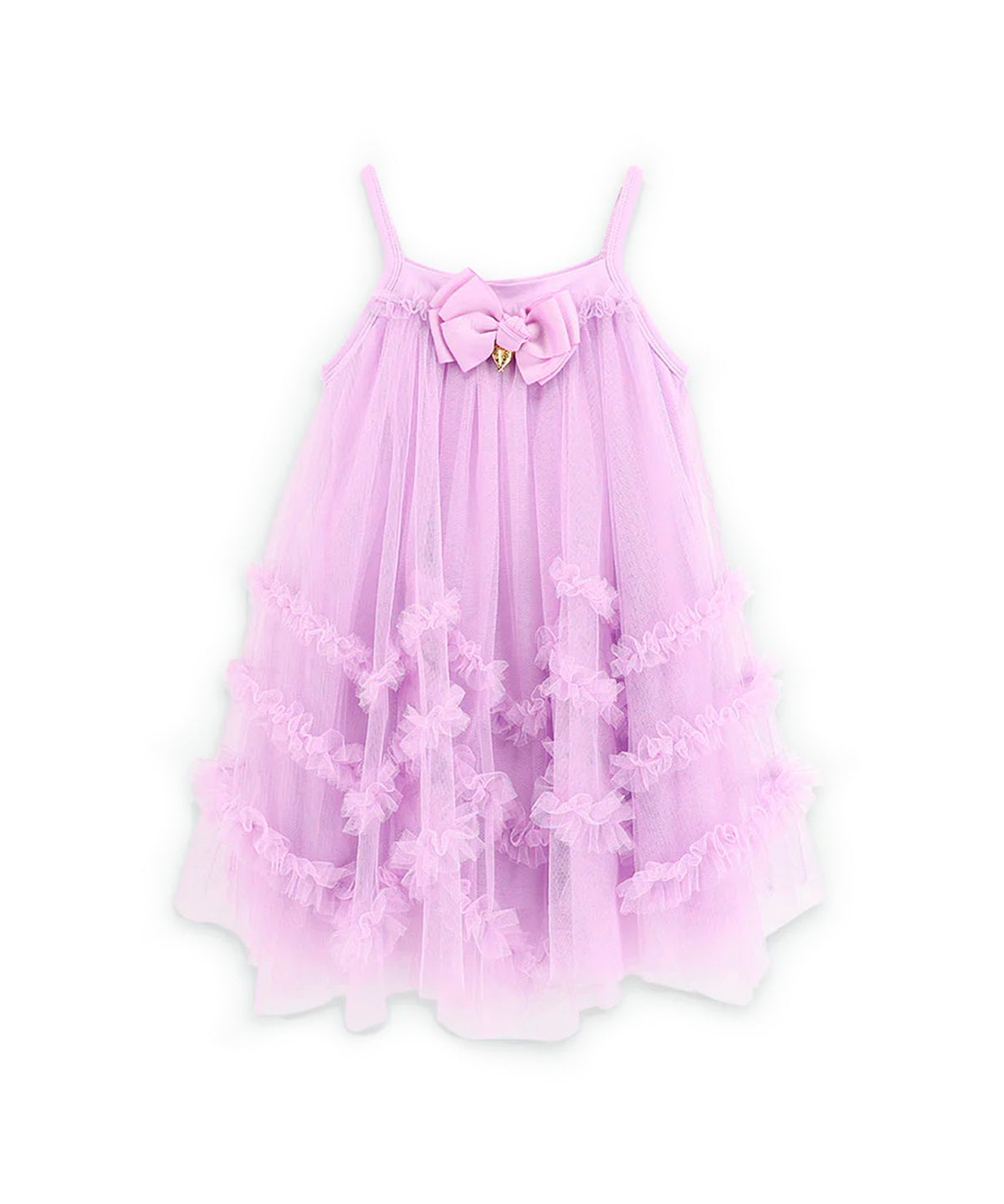 Angel's Face Abito Lilla in Tulle per Bambine