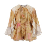 Pinko Kids Abito Tuta Multicolor con Volant per Bambine
