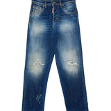 Dsquared2 Kids Pantalone in Denim per Bambini