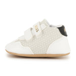 Boss Kids Scarpe Bianco con Chiusure a Strappo per Neonati