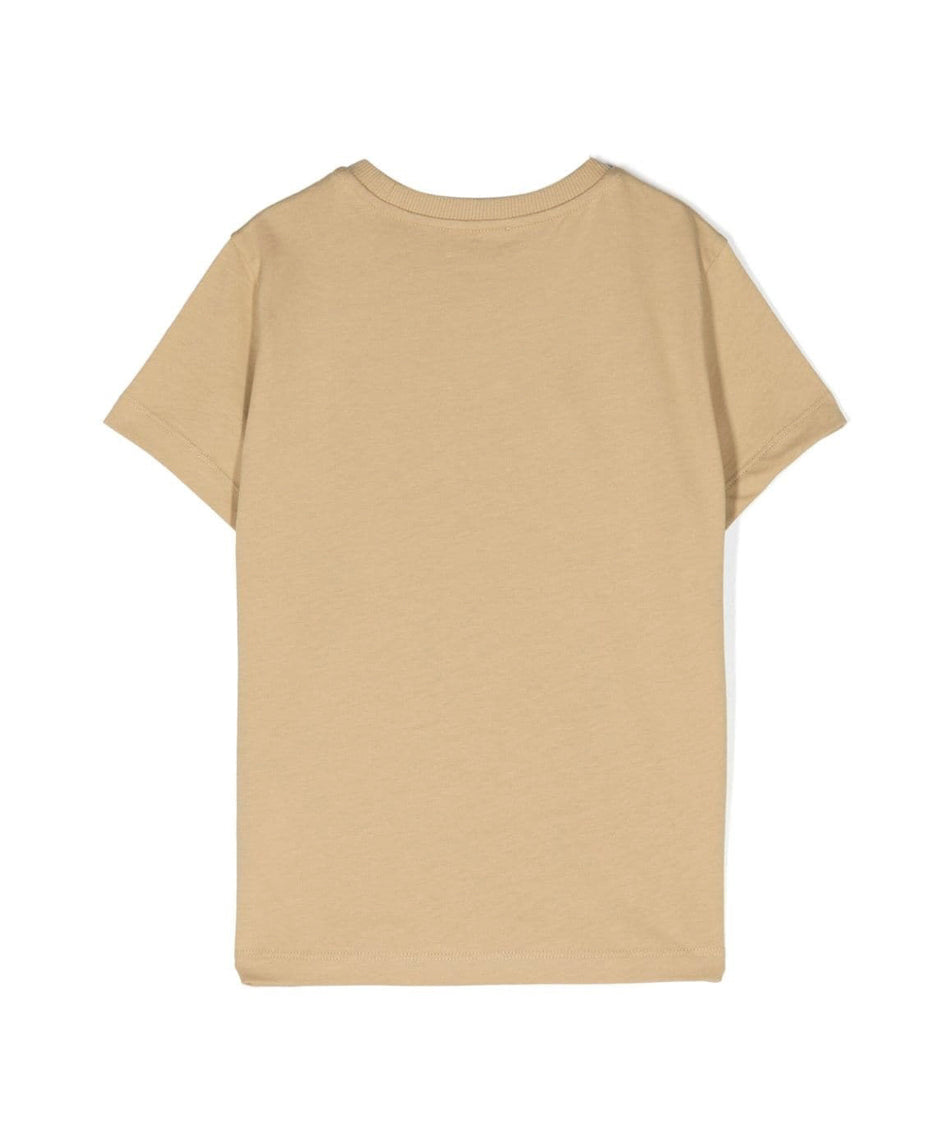 Moschino Kids T-Shirt Biscotto con Logo