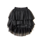 Twinset Kids Gonna Nera con Balze in Tulle per Bambine