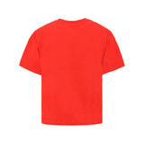 Moschino Kids - T Shirt Rosso con Logo per Bambini
