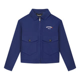 Dsquared2 Kids Giacca Blu con Zip e Tasconi per Bambini