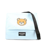 Moschino Kids Borsa Mamma Cielo Teddy Bear con Fasciatoio per Neonati
