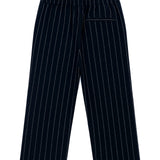 Mood One Pantaloni Blu Gessati per Bambini