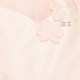 Elisabetta Franchi La Mia Bambina Tuta Mikado Rosa con Applicazione Fiori per Bambine