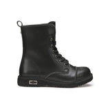 Cult Stivale Nero in Pelle per Bambine