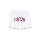 Dsquared2 Kids Shorts Bianchi con Logo per Neonati