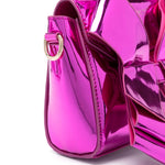 Pinko Kids Borsa Tote Fucsia con Fiocco Oversize (dettaglio fiocco)