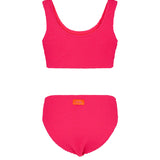 EffeK Costume Bikini a Fascia Fucsia per Bambine