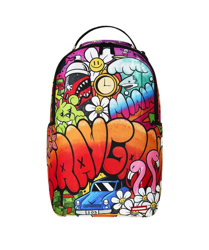 Sprayground Kids Zaino Multicolor Graffiti Unisex