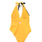 Ilaria Vitagliano Costume Monokini Giallo/Nero per Bambine