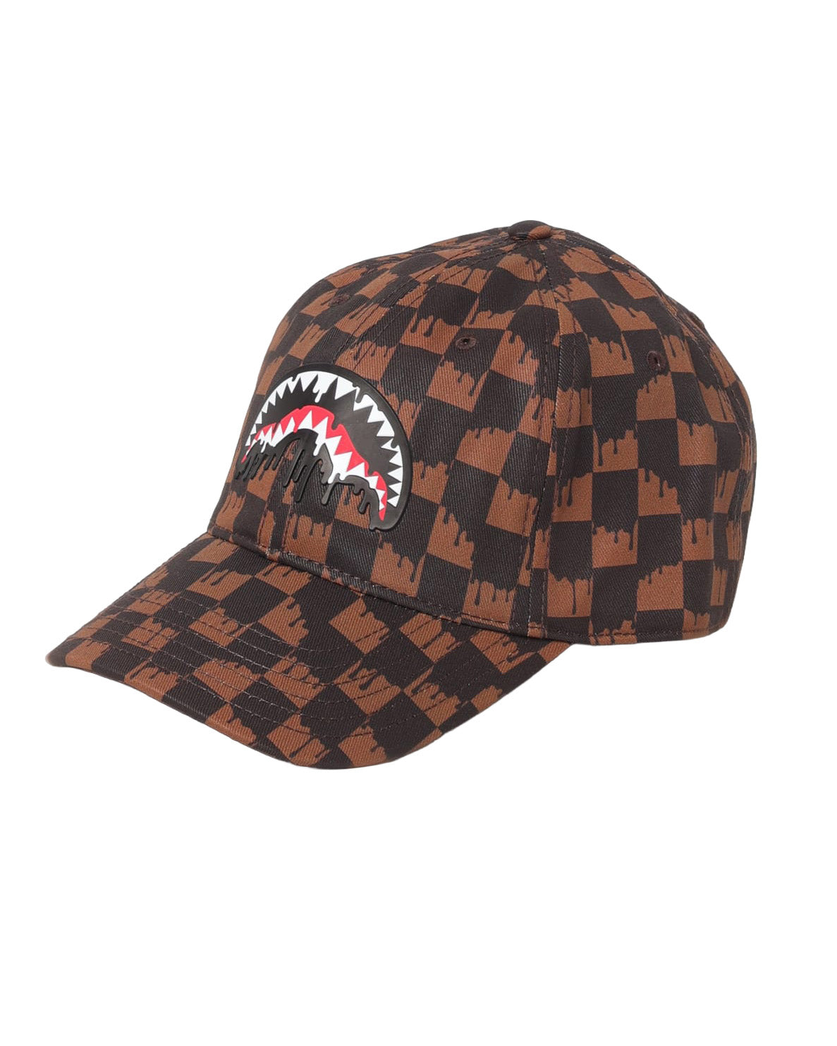 Sprayground Kids Cappello Marrone con Logo per Bambini