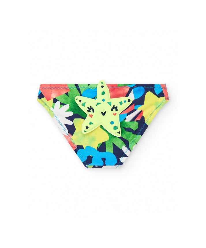 Tuc Tuc Costume Slip Flowers per Neonati