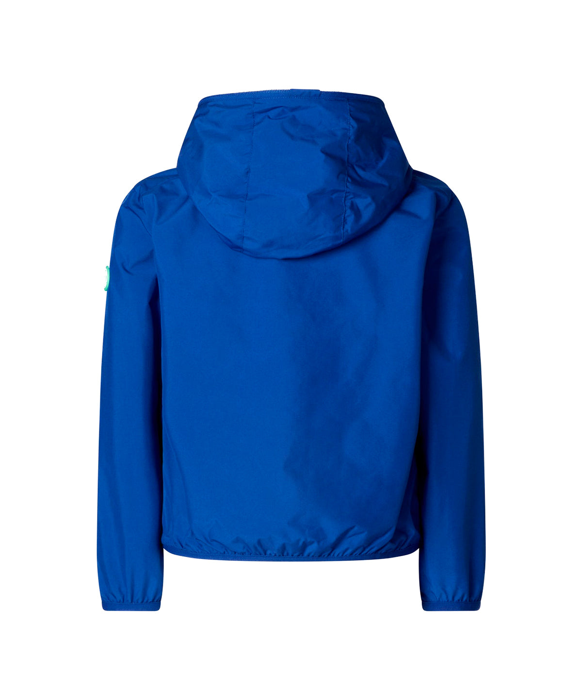 Save The Duck Kids Giubbino Blu con Cappuccio con Patch Logo