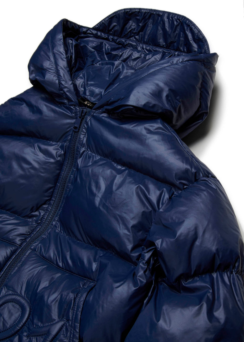 N°21 Kids Giubbino Blu Long per Bambine