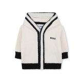 Boss Kids Completo Bianco Sporco per Neonati