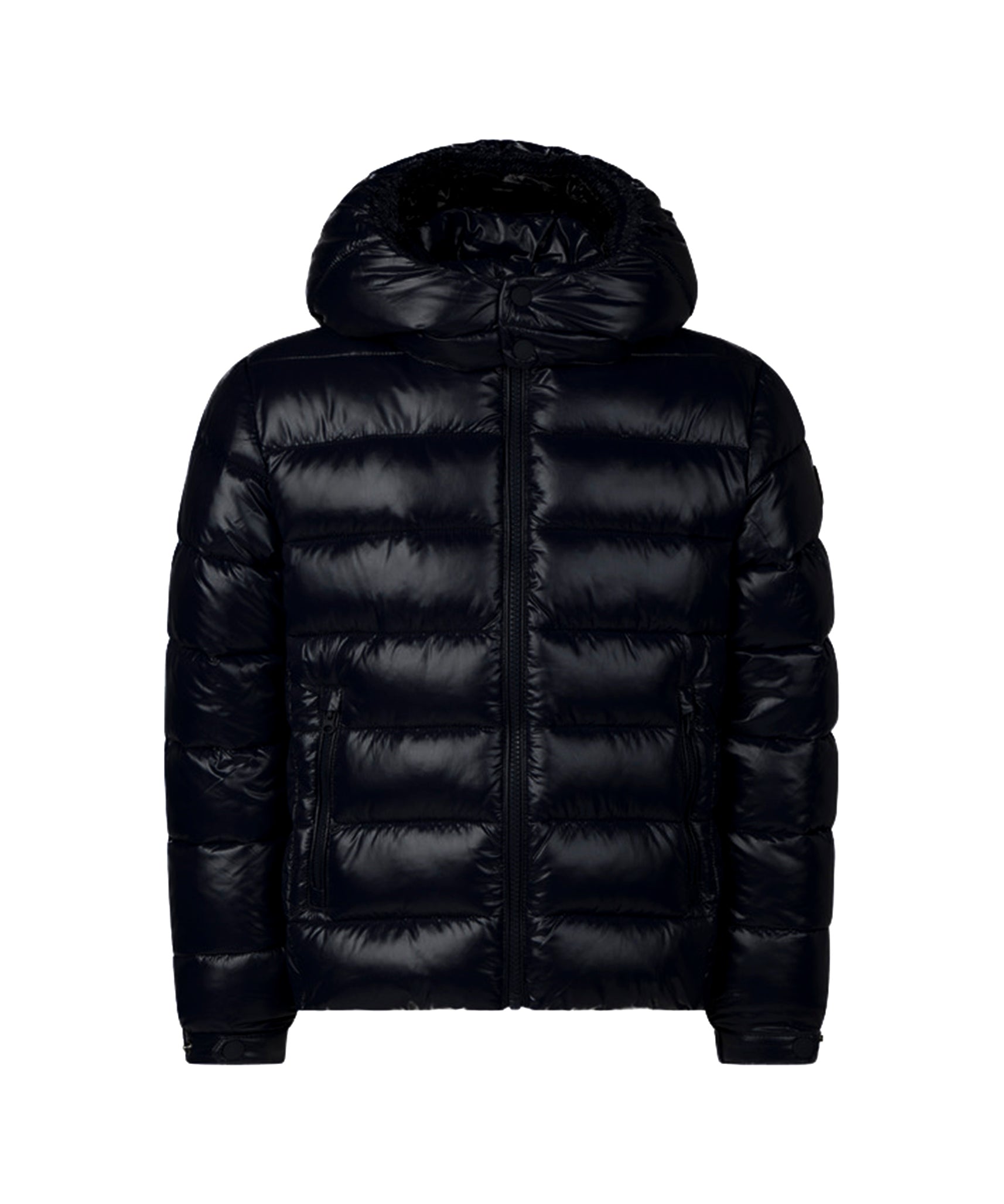 Save the Duck Piumino Niles Nero per Bambini