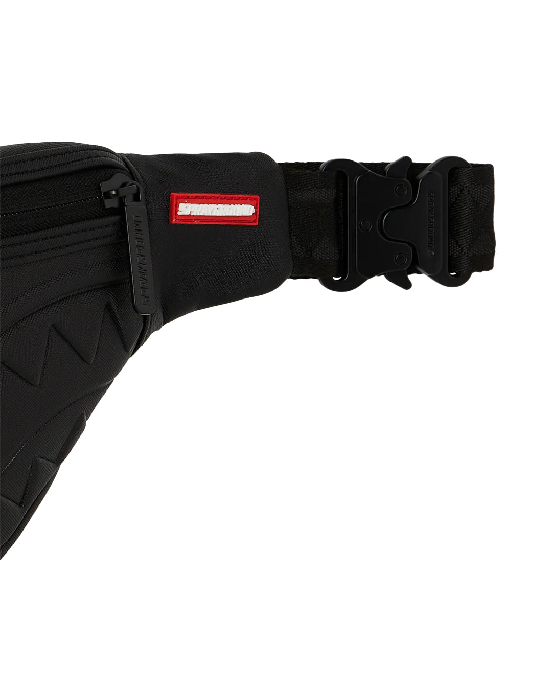 Sprayground Kids Marsupio Nero Regolabile per Bambini