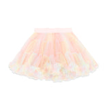 Angel's Face Pink/Multicolor Pixie Skirt for Girls