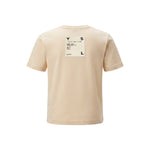 Yes London Kids T-Shirt Beige con Logo sul Retro per Bambini