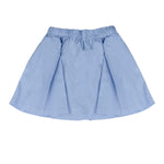 Vicolo Kids Gonna Celeste con Applicazioni Bottoni per Bambine