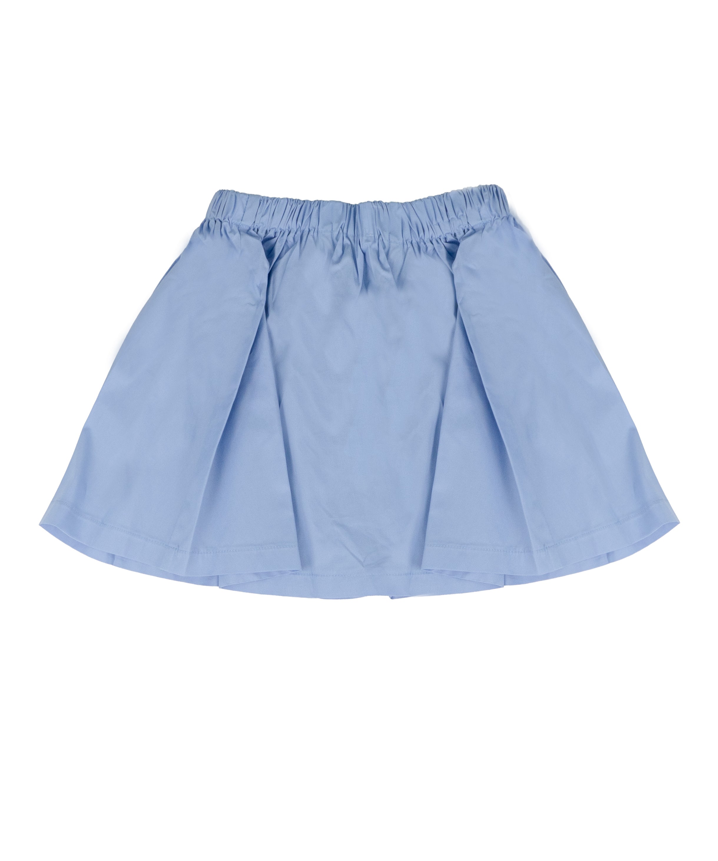 Vicolo Kids Gonna Celeste con Applicazioni Bottoni per Bambine