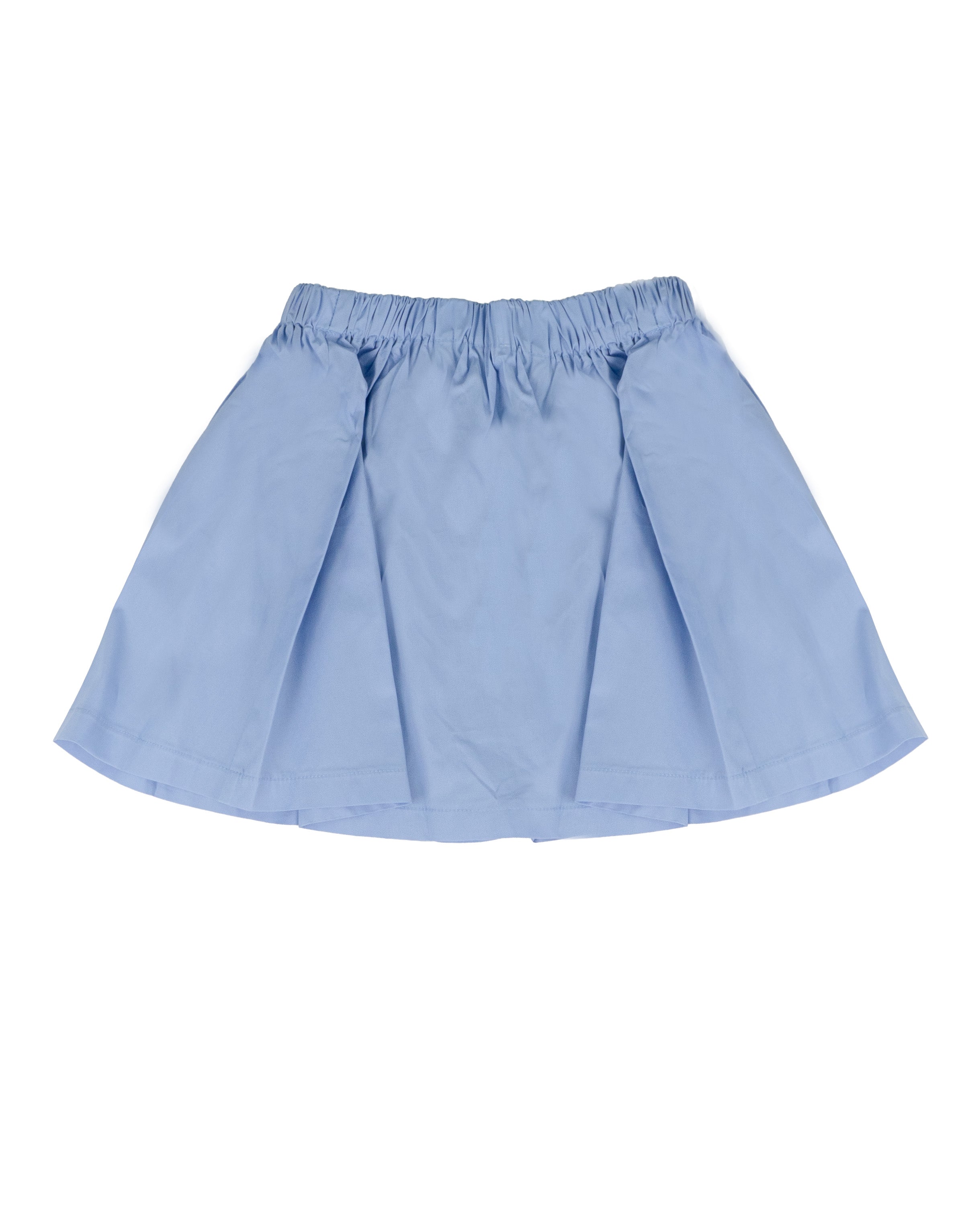 Vicolo Kids Gonna Celeste con Applicazioni Bottoni per Bambine