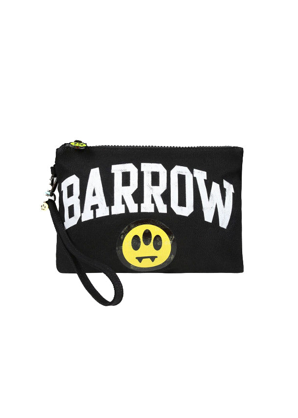 Barrow Kids Pochette Nera con Logo