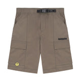 Barrow Kids Bermuda Verde Militare con Logo per Bambini