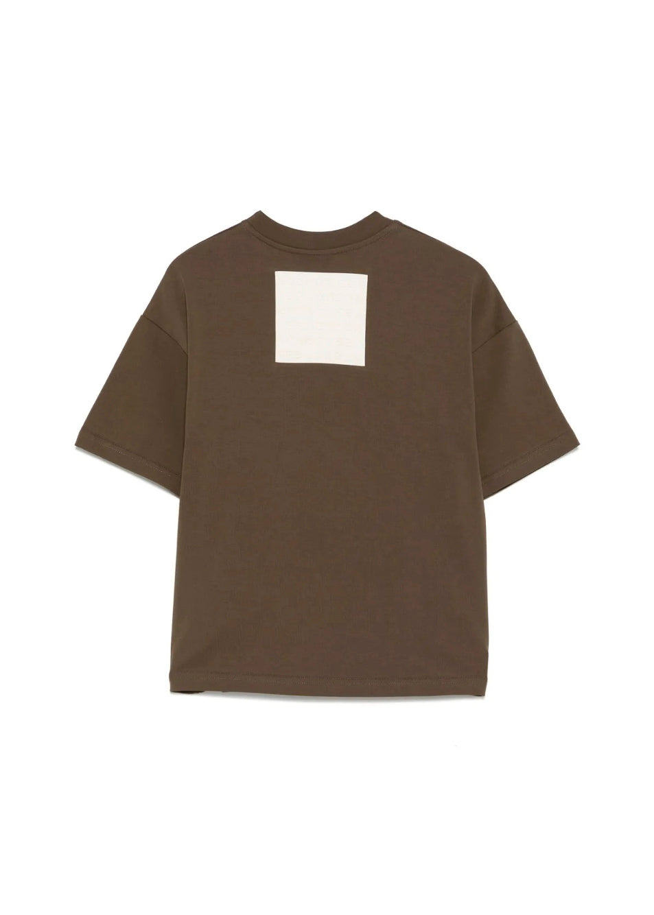 Yes London T-shirt Marrone con Logo per Bambini